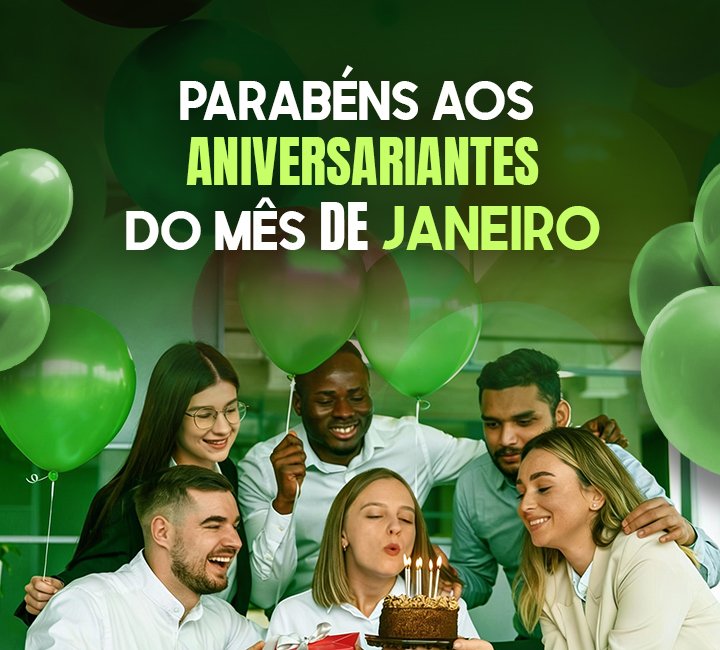 Aniversariantes Janeiro 2026