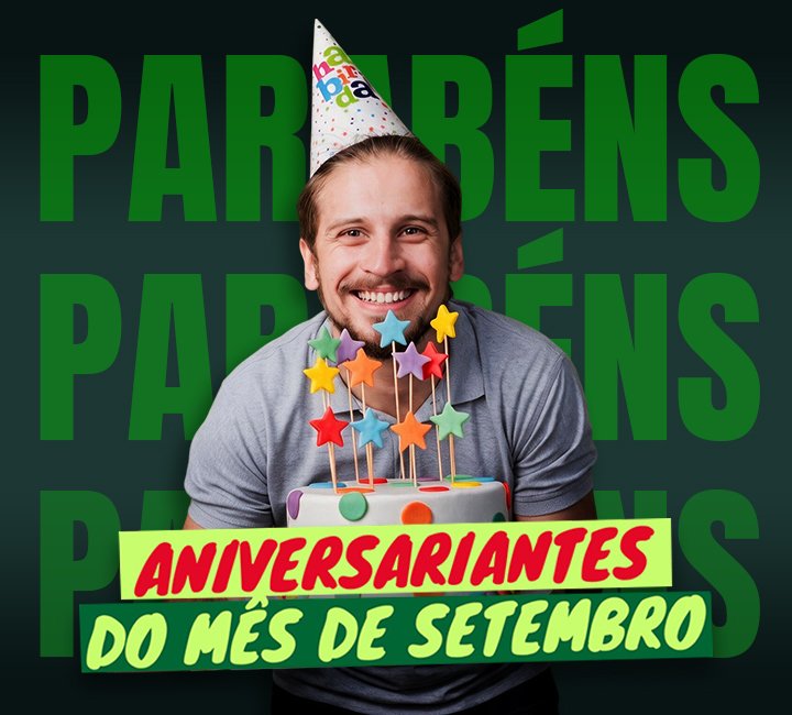 Aniversariantes de Setembro