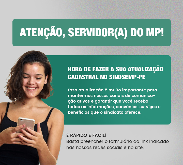 Atenção servidores MP