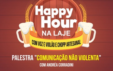 Palestra sobre comunicação e happy our para brindar o Dia do Servidor Público