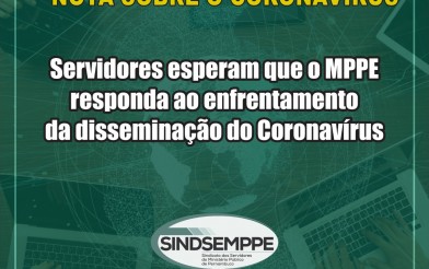 Nota sobre o Coronavírus