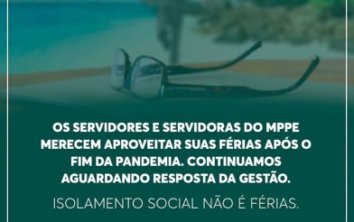 Nota do Sindsemppe sobre o tratamento isonômico entre promotores de justiça e servidores