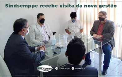 Sindsemppe recebe visita da nova gestão