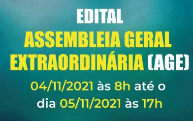 Edital – Assembleia Geral Extraordinária (AGE)